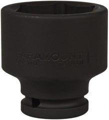 Paramount - 3/4" Drive 1-7/8" Standard Impact Socket - 6 Points, 2-11/16" OAL - Exact Tooling