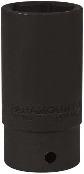 Paramount - 1/2" Drive 29mm Deep Impact Socket - 6 Points, 3-1/2" OAL - Exact Tooling
