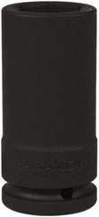 Paramount - 3/4" Drive 1-1/16" Deep Impact Socket - 6 Points, 3-35/64" OAL - Exact Tooling
