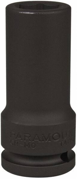 Paramount - 3/4" Drive 13/16" Deep Impact Socket - 6 Points, 3-35/64" OAL - Exact Tooling