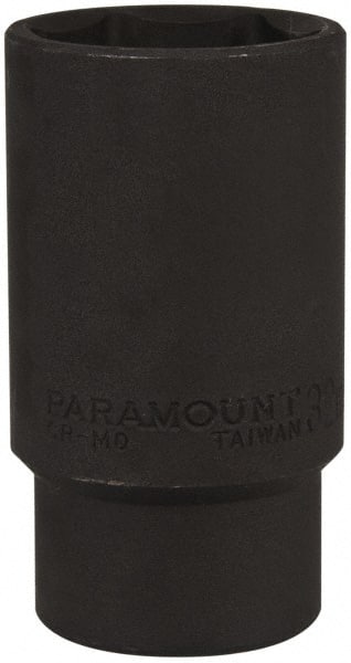 Paramount - 1/2" Drive 32mm Deep Impact Socket - 6 Points, 3-1/2" OAL - Exact Tooling