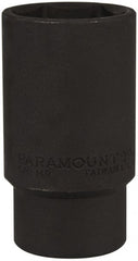 Paramount - 1/2" Drive 32mm Deep Impact Socket - 6 Points, 3-1/2" OAL - Exact Tooling