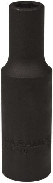 Paramount - 1/2" Drive 3/8" Deep Impact Socket - 6 Points, 3-5/16" OAL - Exact Tooling
