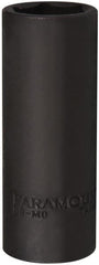 Paramount - 1/2" Drive 21mm Deep Impact Socket - 6 Points, 3-5/64" OAL - Exact Tooling