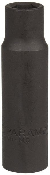 Paramount - 1/2" Drive 11mm Deep Impact Socket - 6 Points, 3-5/64" OAL - Exact Tooling