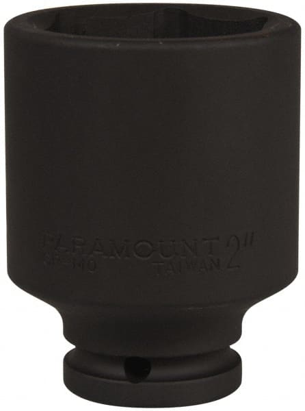 Paramount - 3/4" Drive 2" Deep Impact Socket - 6 Points, 3-35/64" OAL - Exact Tooling