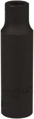 Paramount - 1/2" Drive 9mm Deep Impact Socket - 6 Points, 3-5/64" OAL - Exact Tooling