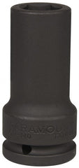 Paramount - 3/4" Drive 21mm Deep Impact Socket - 6 Points, 3-35/64" OAL - Exact Tooling