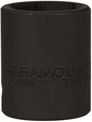 Paramount - 1/2" Drive 7/8" Standard Impact Socket - 6 Points, 1-1/2" OAL - Exact Tooling