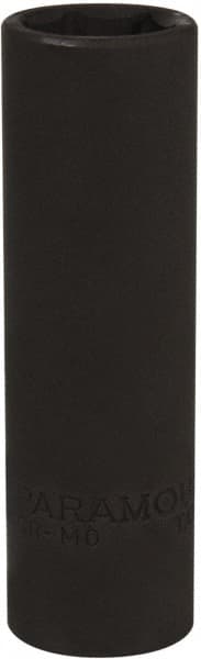 Paramount - 1/2" Drive 16mm Deep Impact Socket - 6 Points, 3-5/64" OAL - Exact Tooling