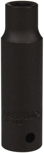 Paramount - 1/2" Drive 10mm Deep Impact Socket - 6 Points, 3-5/64" OAL - Exact Tooling
