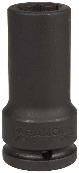 Paramount - 3/4" Drive 22mm Deep Impact Socket - 6 Points, 3-35/64" OAL - Exact Tooling