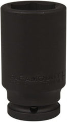 Paramount - 3/4" Drive 1-3/8" Deep Impact Socket - 6 Points, 3-35/64" OAL - Exact Tooling