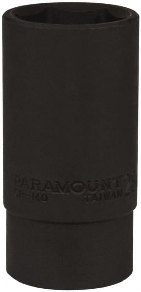 Paramount - 1/2" Drive 28mm Deep Impact Socket - 6 Points, 3-1/2" OAL - Exact Tooling