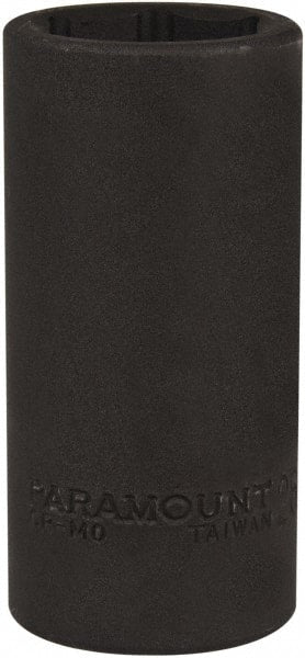 Paramount - 1/2" Drive 26mm Deep Impact Socket - 6 Points, 3-1/2" OAL - Exact Tooling