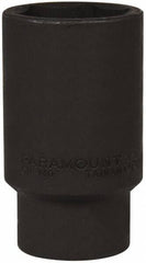Paramount - 1/2" Drive 33mm Deep Impact Socket - 6 Points, 3-1/2" OAL - Exact Tooling