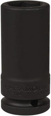 Paramount - 3/4" Drive 1" Deep Impact Socket - 6 Points, 3-35/64" OAL - Exact Tooling