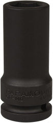Paramount - 3/4" Drive 7/8" Deep Impact Socket - 6 Points, 3-35/64" OAL - Exact Tooling