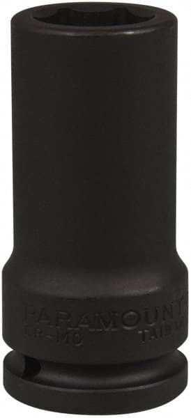 Paramount - 3/4" Drive 24mm Deep Impact Socket - 6 Points, 3-35/64" OAL - Exact Tooling