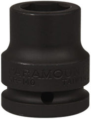Paramount - 3/4" Drive 21mm Standard Impact Socket - 6 Points, 2" OAL - Exact Tooling