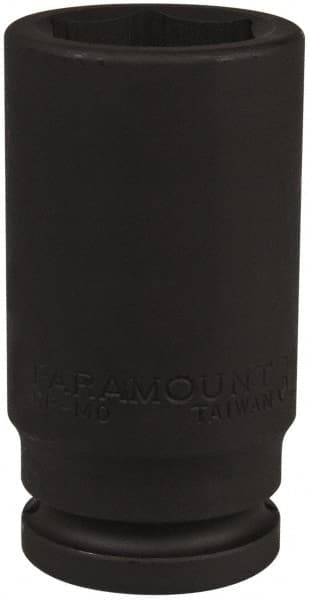 Paramount - 3/4" Drive 32mm Deep Impact Socket - 6 Points, 3-35/64" OAL - Exact Tooling