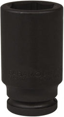 Paramount - 3/4" Drive 35mm Deep Impact Socket - 6 Points, 3-35/64" OAL - Exact Tooling