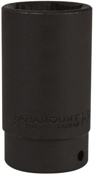 Paramount - 1/2" Drive 1-5/16" Deep Impact Socket - 6 Points, 3-1/2" OAL - Exact Tooling