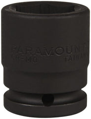 Paramount - 3/4" Drive 30mm Standard Impact Socket - 6 Points, 2-3/32" OAL - Exact Tooling