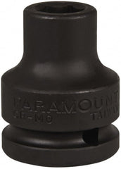 Paramount - 3/4" Drive 9/16" Standard Impact Socket - 6 Points, 2" OAL - Exact Tooling
