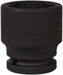 Paramount - 3/4" Drive 36mm Standard Impact Socket - 6 Points, 2-1/4" OAL - Exact Tooling