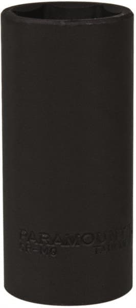 Paramount - 1/2" Drive 1-1/16" Deep Impact Socket - 6 Points, 3-1/2" OAL - Exact Tooling