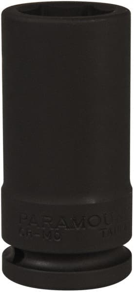 Paramount - 3/4" Drive 27mm Deep Impact Socket - 6 Points, 3-35/64" OAL - Exact Tooling