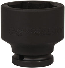 Paramount - 3/4" Drive 46mm Standard Impact Socket - 6 Points, 2-7/16" OAL - Exact Tooling