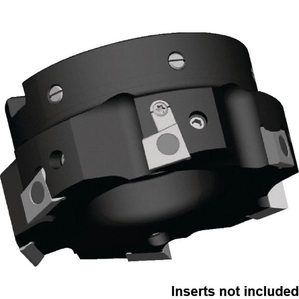 Kennametal - 2-1/2" Cut Diam, 3/4" Arbor Hole Diam, Indexable Square-Shoulder Face Mill - Exact Tooling