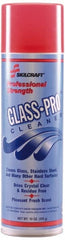 Ability One - 19 oz Aerosol Glass Cleaner - Use on Aluminum, Chrome, Enamel, Glass Surfaces, Stainless Steel - Exact Tooling