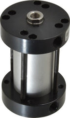 Parker - 2" Stroke x 1-1/8" Bore Double Acting Air Cylinder - 1/8 Port, 5/16-24 Rod Thread, -10 to 200°F - Exact Tooling