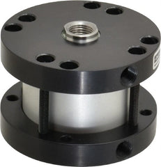 Parker - 1" Stroke x 2" Bore Double Acting Air Cylinder - 1/8 Port, 1/2-20 Rod Thread, -10 to 200°F - Exact Tooling