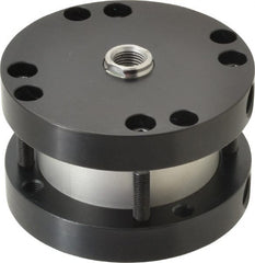 Parker - 1" Stroke x 2-1/2" Bore Double Acting Air Cylinder - 1/4 Port, 1/2-20 Rod Thread, -10 to 200°F - Exact Tooling