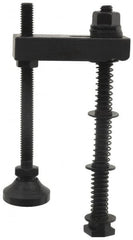 Value Collection - 5/8-11 Tap Size, Steel Strap Clamp Assembly - Swing Clamp, 7/8" Strap Thickness, 1" Travel, 4-1/2" Strap Len, 1-1/2" Strap Width - Exact Tooling