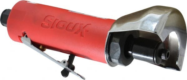 Sioux Tools - 3" Wheel Diam, 21,000 RPM, Pneumatic Cutoff & Cutoff-Grinder Tool - Straight Handle - Exact Tooling