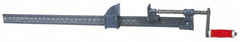Wilton - 60" Capacity, 1-13/16" Throat Depth Bar Clamp - 6,000 Lb Clamping Pressure, 64" OAL - Exact Tooling