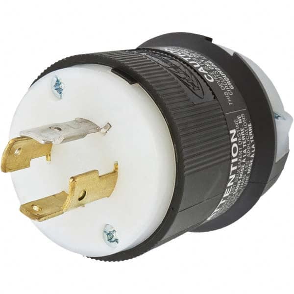 Hubbell Wiring Device-Kellems - 3-Phase Wye 120/208 VAC 20A NEMA L18-20P Industrial Twist Lock Plug - Exact Tooling