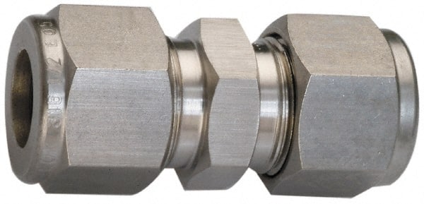 Ham-Let - 12mm OD, Grade 316Stainless Steel Union - Comp x Comp Ends - Exact Tooling