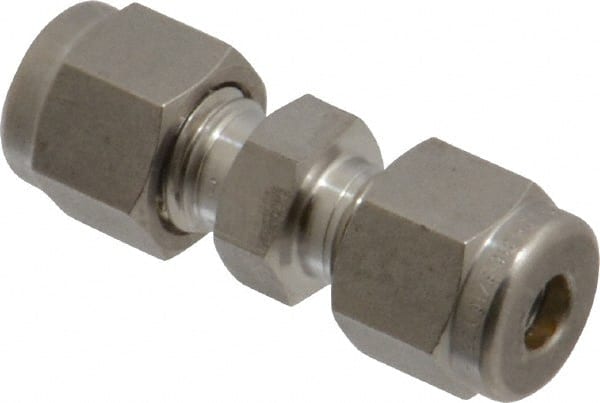 Ham-Let - 3/16" OD, Grade 316Stainless Steel Union - Comp x Comp Ends - Exact Tooling
