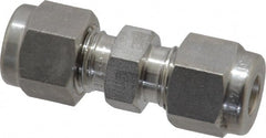 Ham-Let - 1/4" OD, Grade 316Stainless Steel Union - Comp x Comp Ends - Exact Tooling