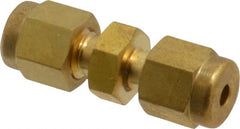 Ham-Let - 1/8" OD, Brass Union - Comp x Comp Ends - Exact Tooling