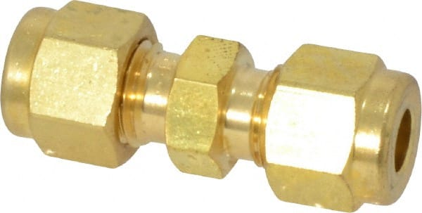 Ham-Let - 1/4" OD, Brass Union - Comp x Comp Ends - Exact Tooling