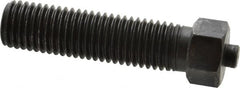 Gibraltar - 3/4-10 Thread, 7/8" Size, 3-1/2" Long, Black Oxide Coated, Steel, Lead Alloy Clamp Rest & Support - 2-3/8" Thread Length, 11/32" Pin Diam x 3/16" Pin Height, 1/2" Nut Height - Exact Tooling