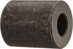 Gibraltar - 3/4" OAL, 5/8" OD, Heat Treated Steel, Counterbored Rest Button - Black Oxide Coating - Exact Tooling