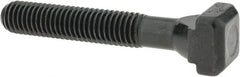 Gibraltar - M8 x 1.25, 35mm Thread Length, 8mm Slot Width, Black Oxide, Steel T Slot Bolt - 50mm Length Under Head, Grade 10.9, 13mm Head Width x 6mm Head Height - Exact Tooling